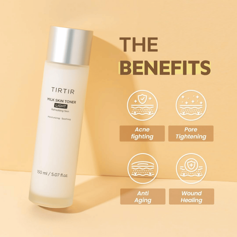 TIRTIR MILK SKIN TONER (LIGHT) REFRESHING SKIN 150ML