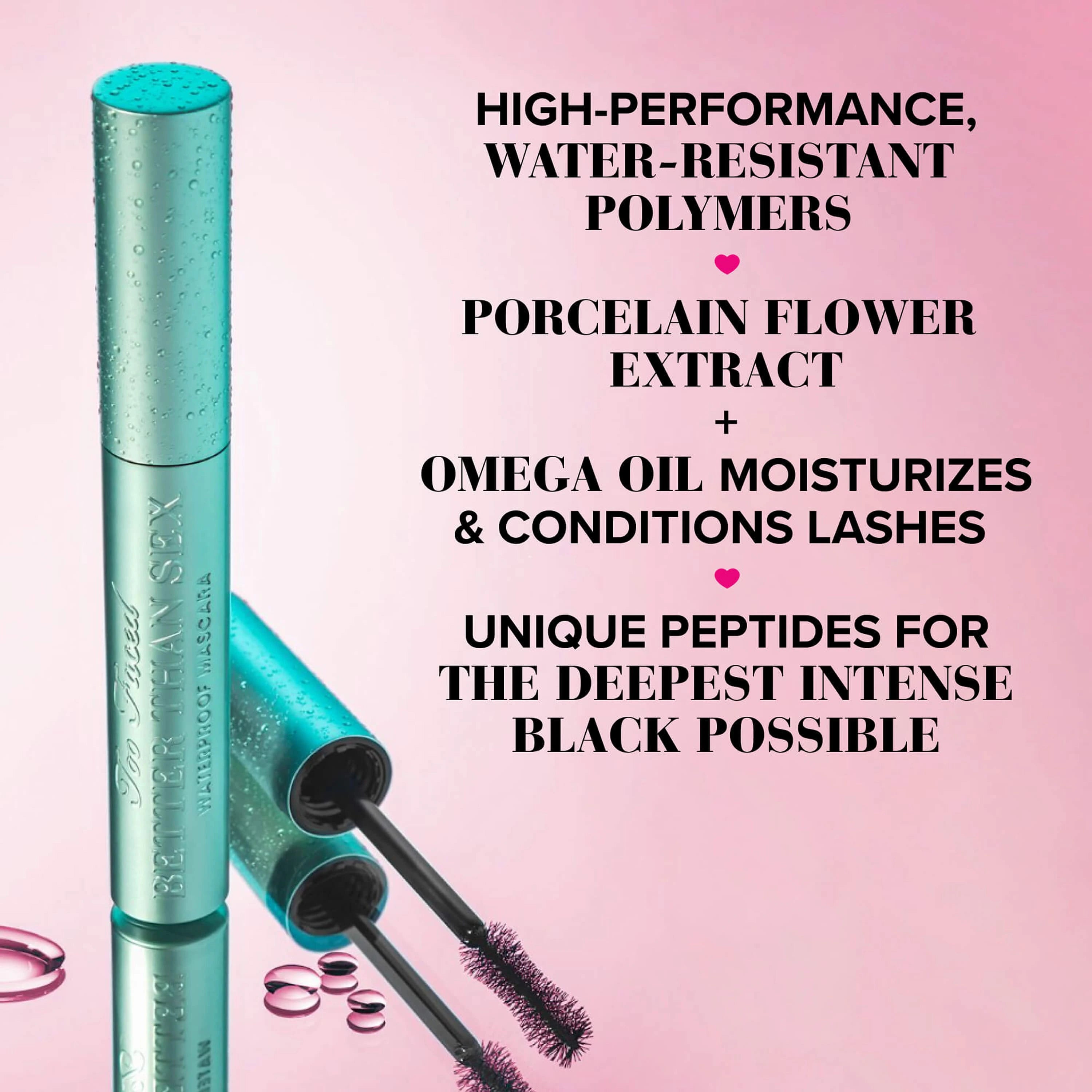 TOO FACED BETTER THAN SEX WATERPROOF MASCARA 4.8G