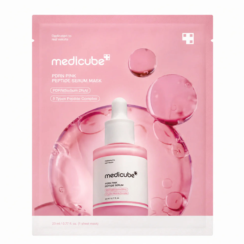 MEDICUBE PDRN PINK PEPTIDE SERUM MASK 23ML