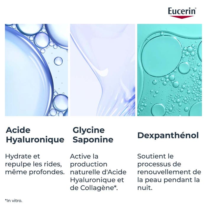 EUCERIN HYALURON-FILLER +3X EFFECT SOIN DE NUIT RAFFERMISSANT 50ML