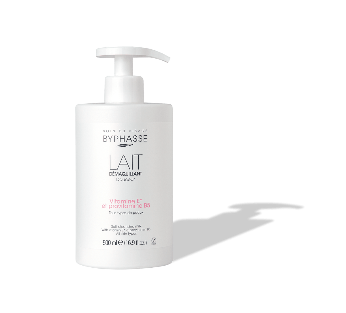BYPHASSE LAIT DÉMAQUILLANT DOUCEUR 500ML
