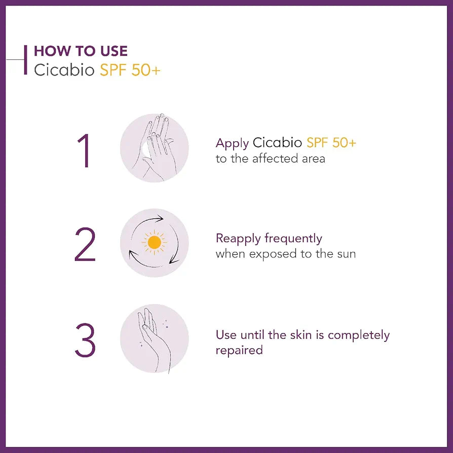 BIODERMA CICABIO CRÈME+ SOIN ULTRA RÉPARATEUR APAISANT SPF50+ 40ML
