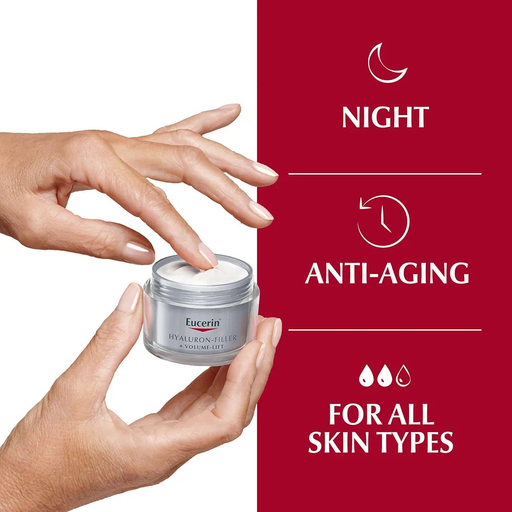 EUCERIN HYALURON FILLER + VOLUM-LIFT NIGHT CREAM 50ML