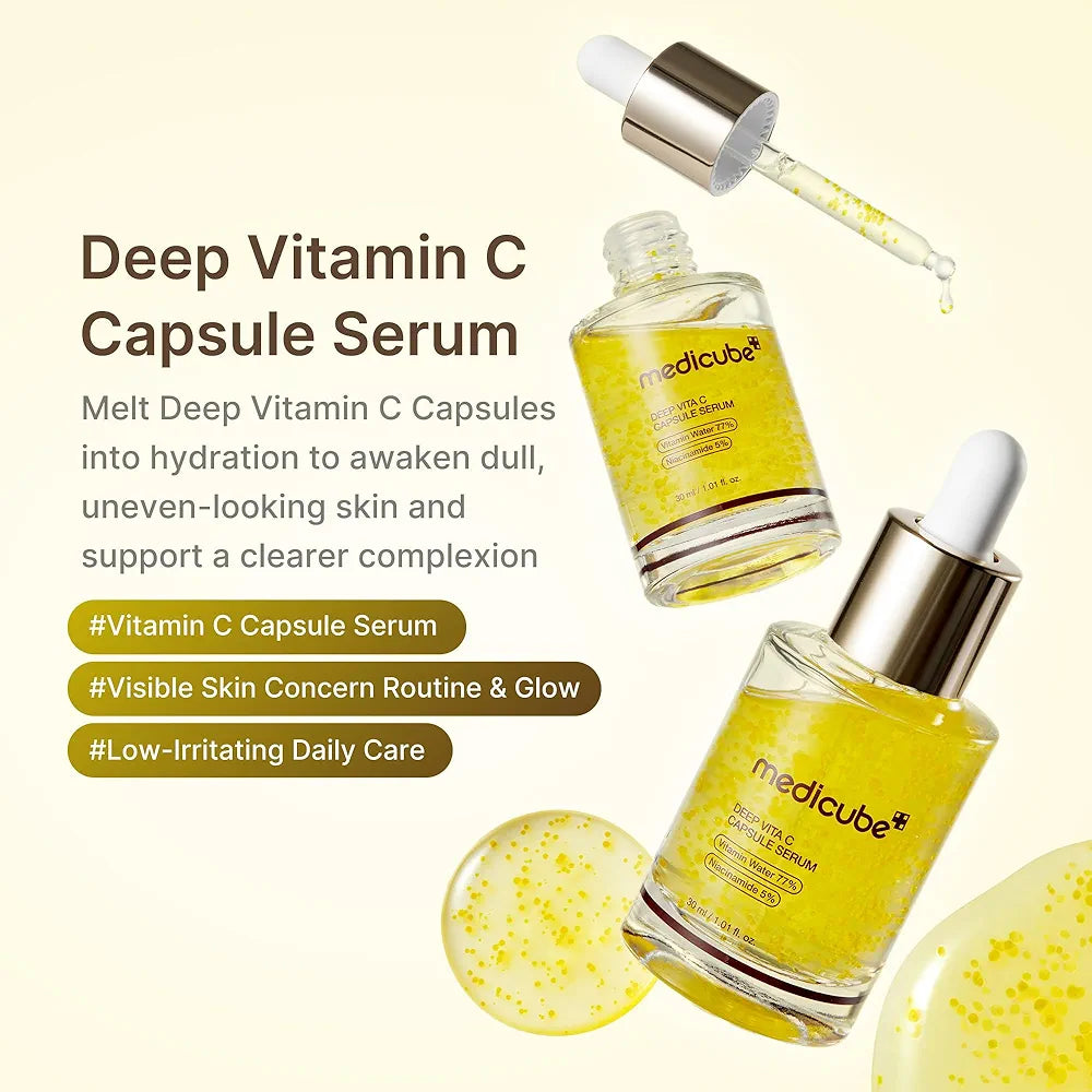 MEDICUBE DEEP VITA C CAPSULE SERUM 30ML