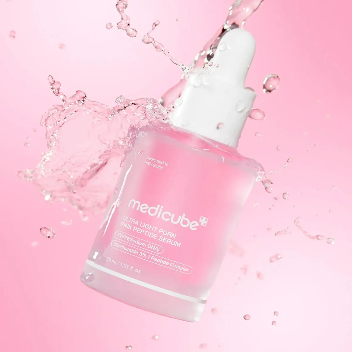 MEDICUBE ULTRA LIGHT PDRN PINK PEPTIDE SERUM 30ML