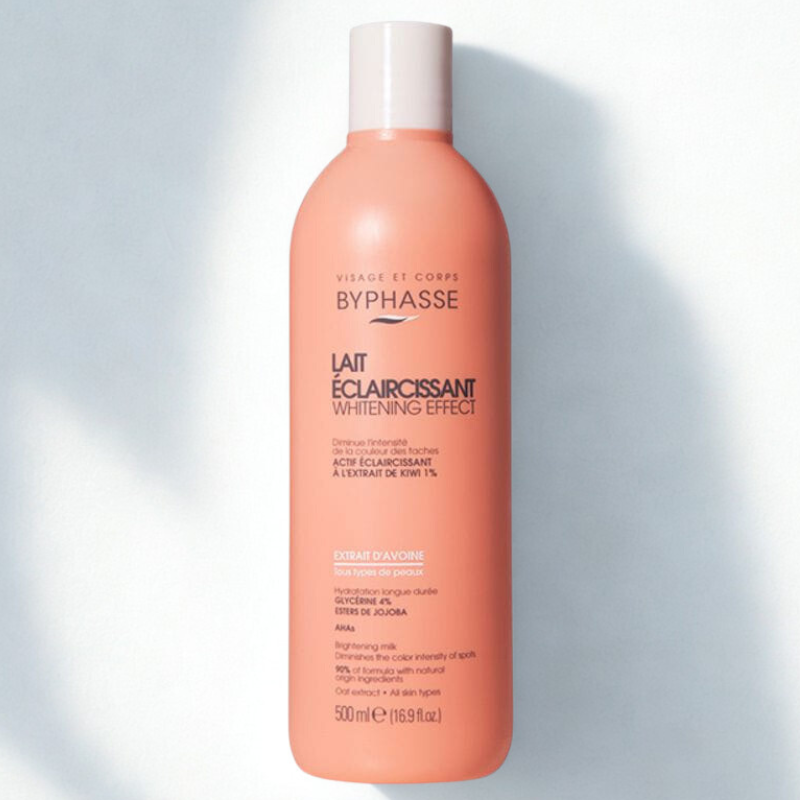 BYPHASSE LAIT ÉCLAIRCISSANT EXTRAIT D'AVOINE 500ML