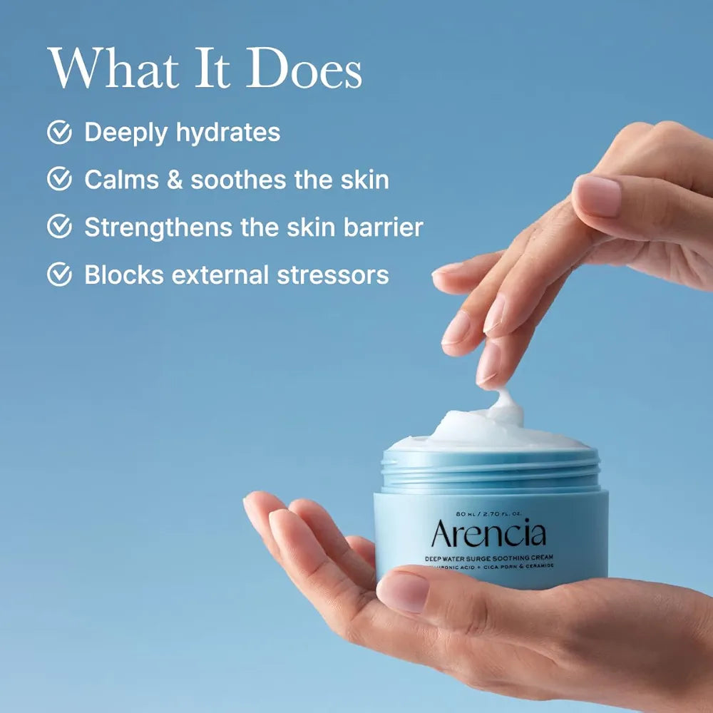 ARENCIA DEEP WATER SUGAR SOOTHING CREAM 110ML