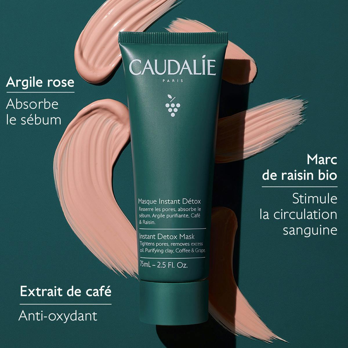 CAUDALIE MASK INSTANT DÉTOX 75ML