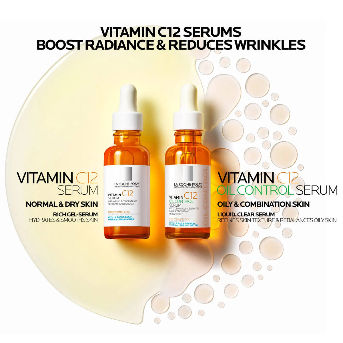 LA ROCHE POSAY PURE VITAMIN C12 SÉRUM CONCENTRÉ 30ML