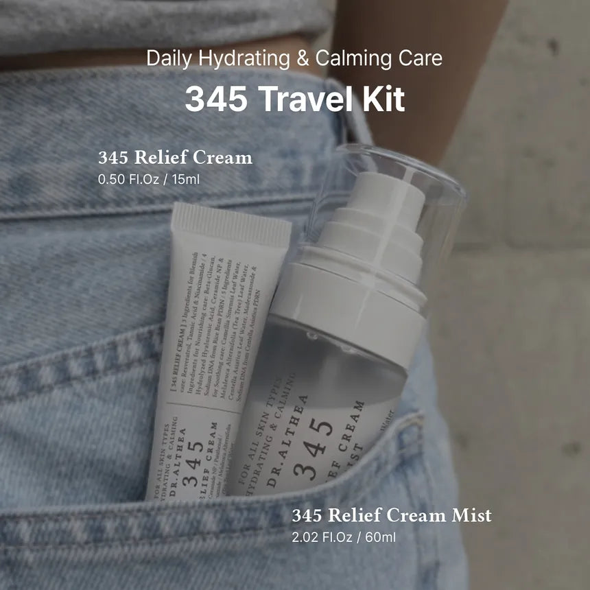 DR.ALTHEA 345 TRAVEL SET 3 PCS