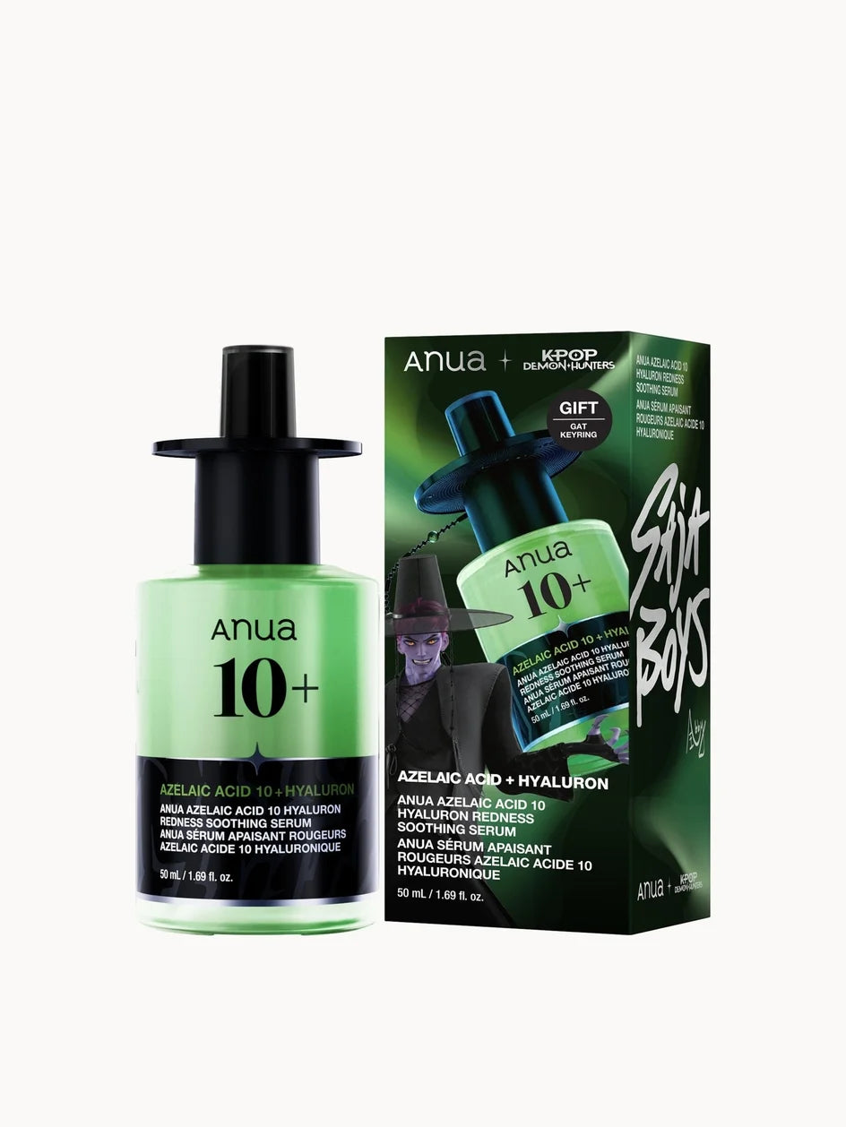ANUA × KPOP DEMON HUNTERS AZELAIC ACID 10 HYALURON REDNESS SOOTHING SERUM 50ML