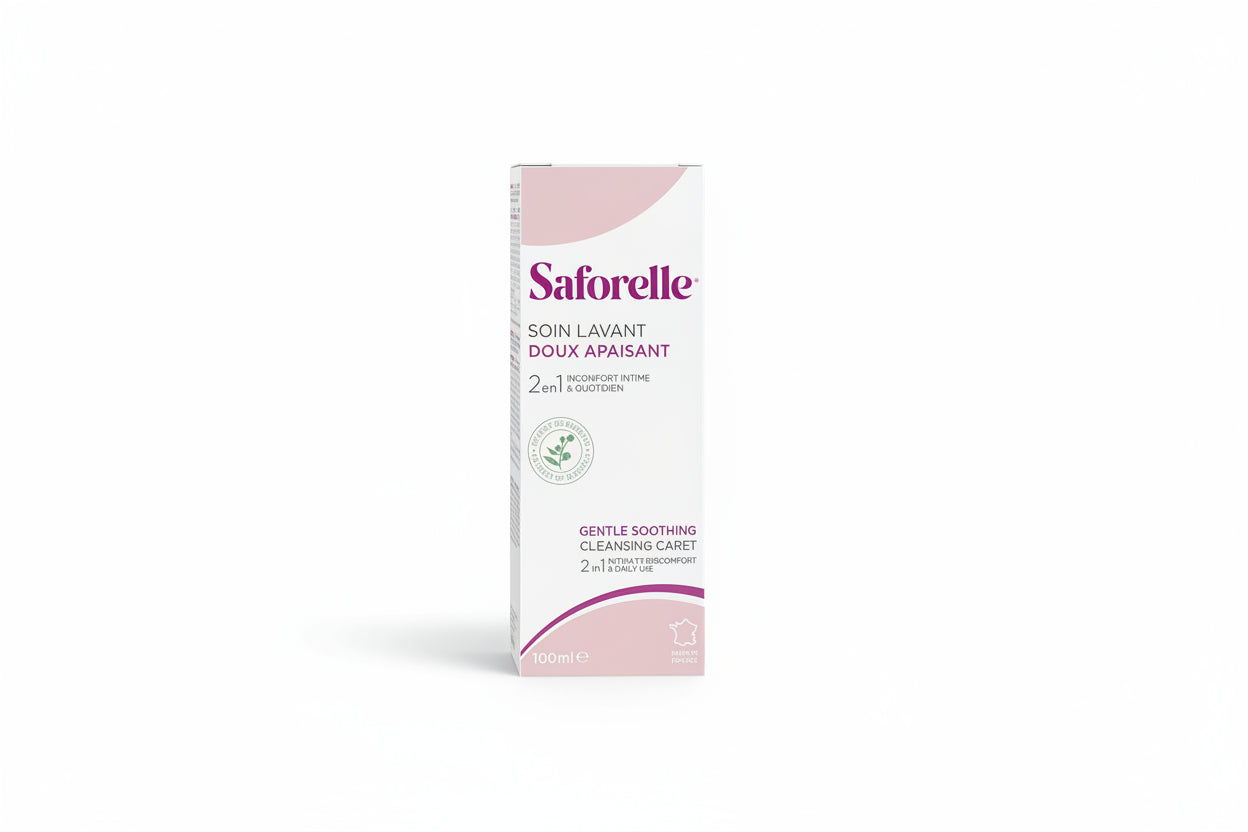 SAFORELLE SOIN LAVANT DOUX APAISANT 2 EN 1 INCONFORT INTIME & QUOTIDIEN 100ML