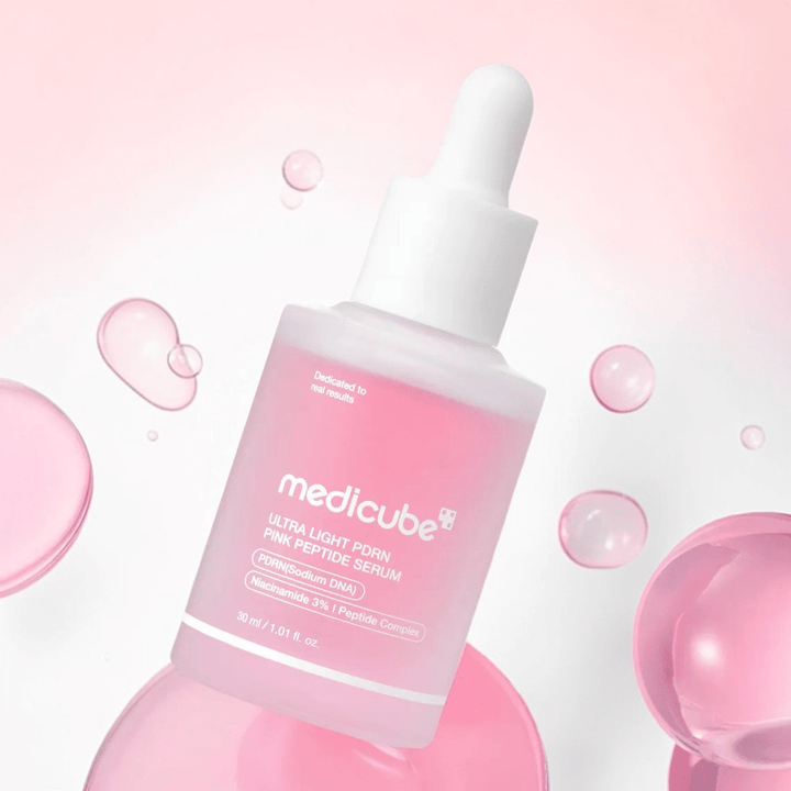 MEDICUBE ULTRA LIGHT PDRN PINK PEPTIDE SERUM 30ML