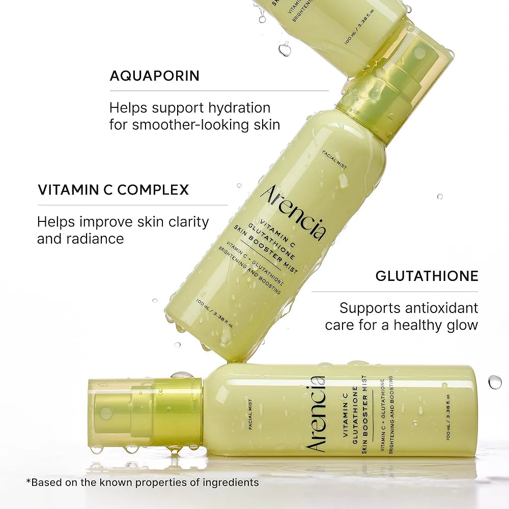 ARENCIA VITAMIN C GLUTATHIONE SKIN BOOSTER MIST 100ML