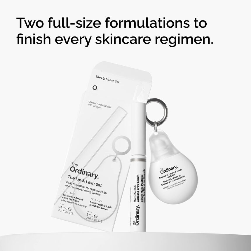 THE ORDINARY THE LIP AND LASH SET