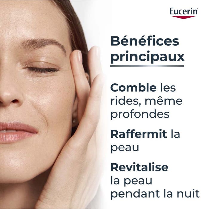 EUCERIN HYALURON-FILLER +3X EFFECT SOIN DE NUIT RAFFERMISSANT 50ML