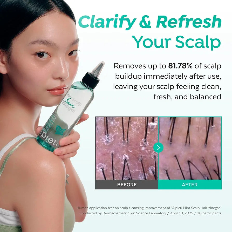 A'PLEU MINT SCALP HAIR VINEGAR 200ML