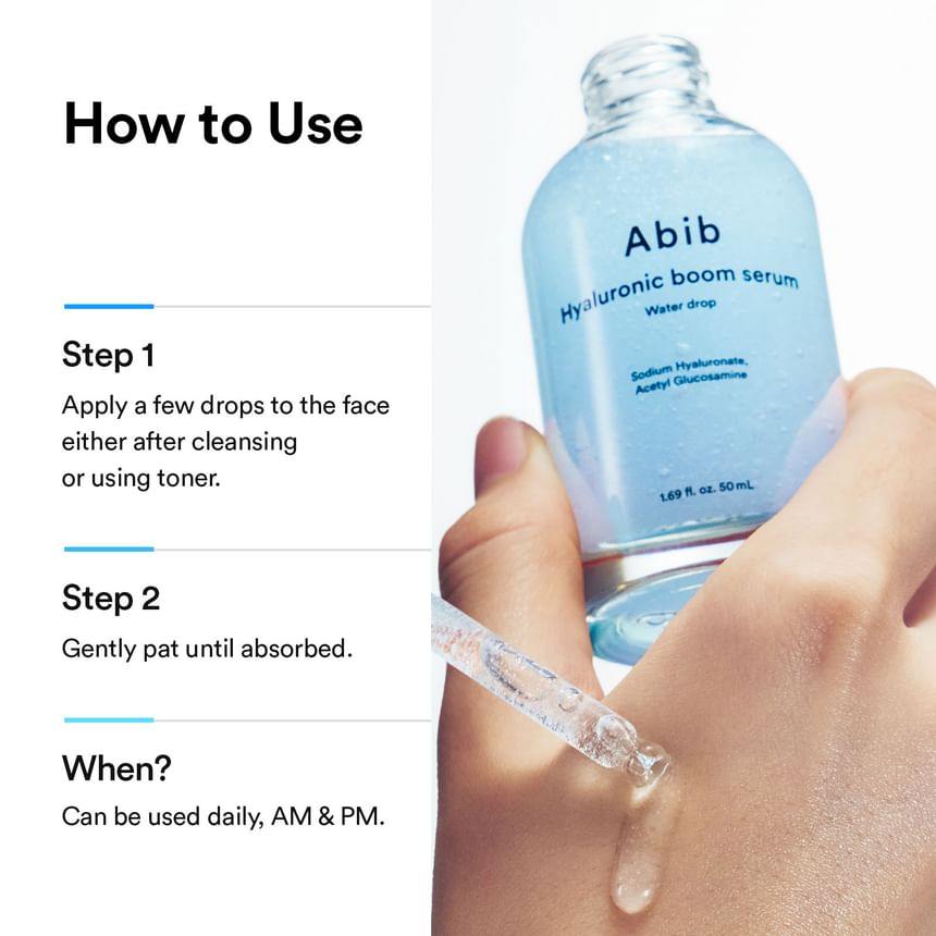 ABIB HYALURONIC BOOM SERUM WATER DROP 50ML