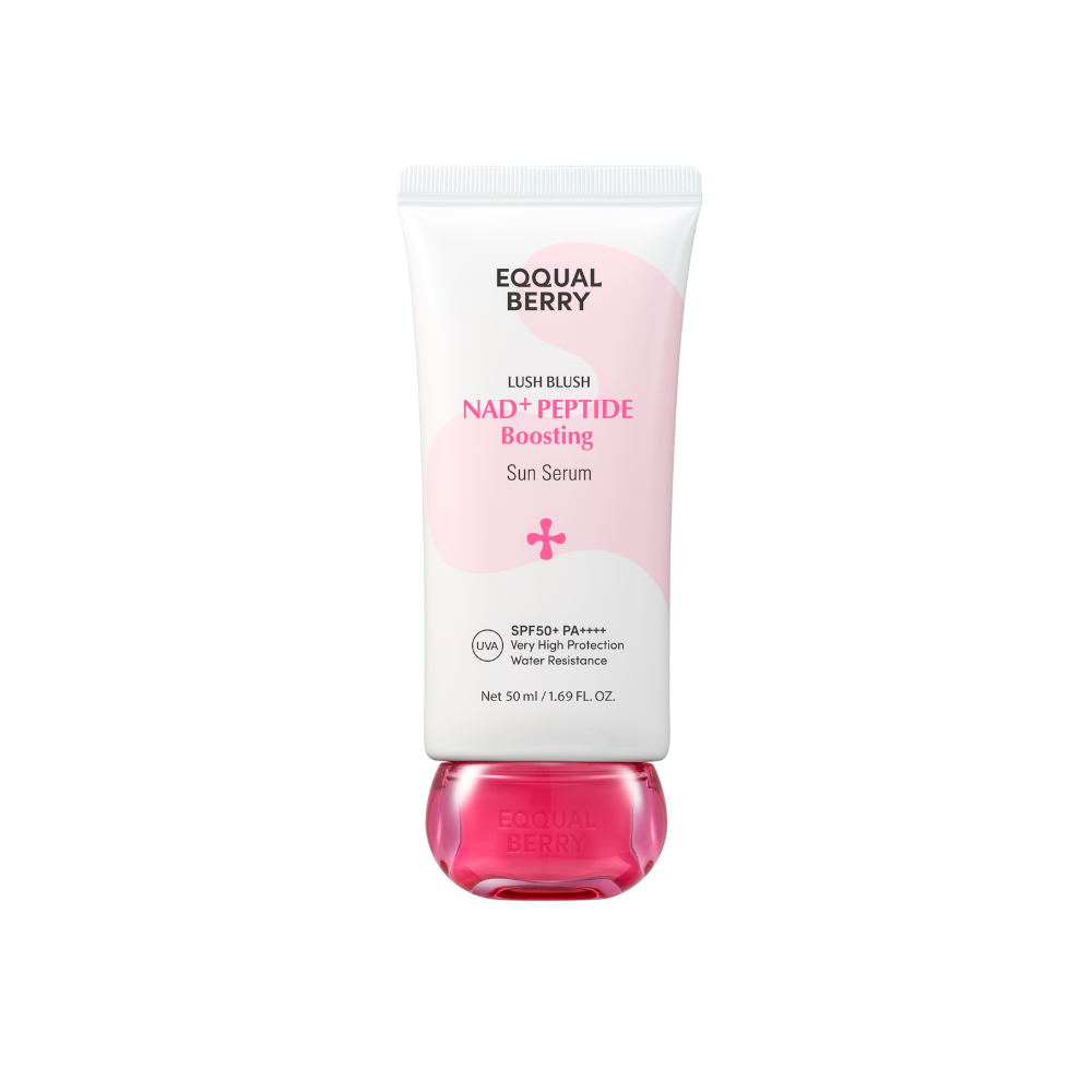 EQQUALBERRY NAD+PEPTIDE BOOSTING SUN SERUM SPF+ PA++++ 50ML