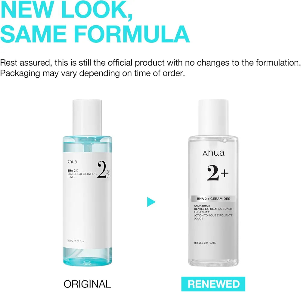 ANUA BHA2 GENTLE EXFOLIATING TONER 150ML (NEW)