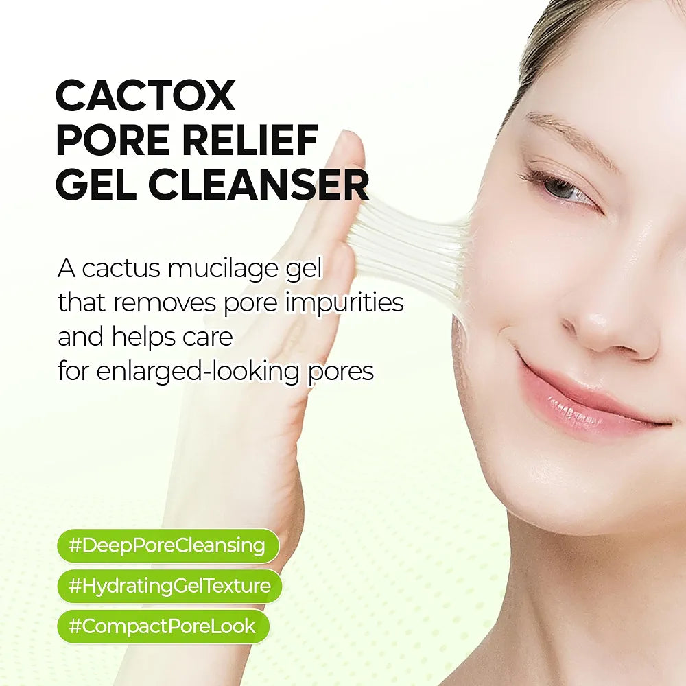 DR.MELAXIN CACTOX PORE RELIEF GEL CLEANSER 120ML