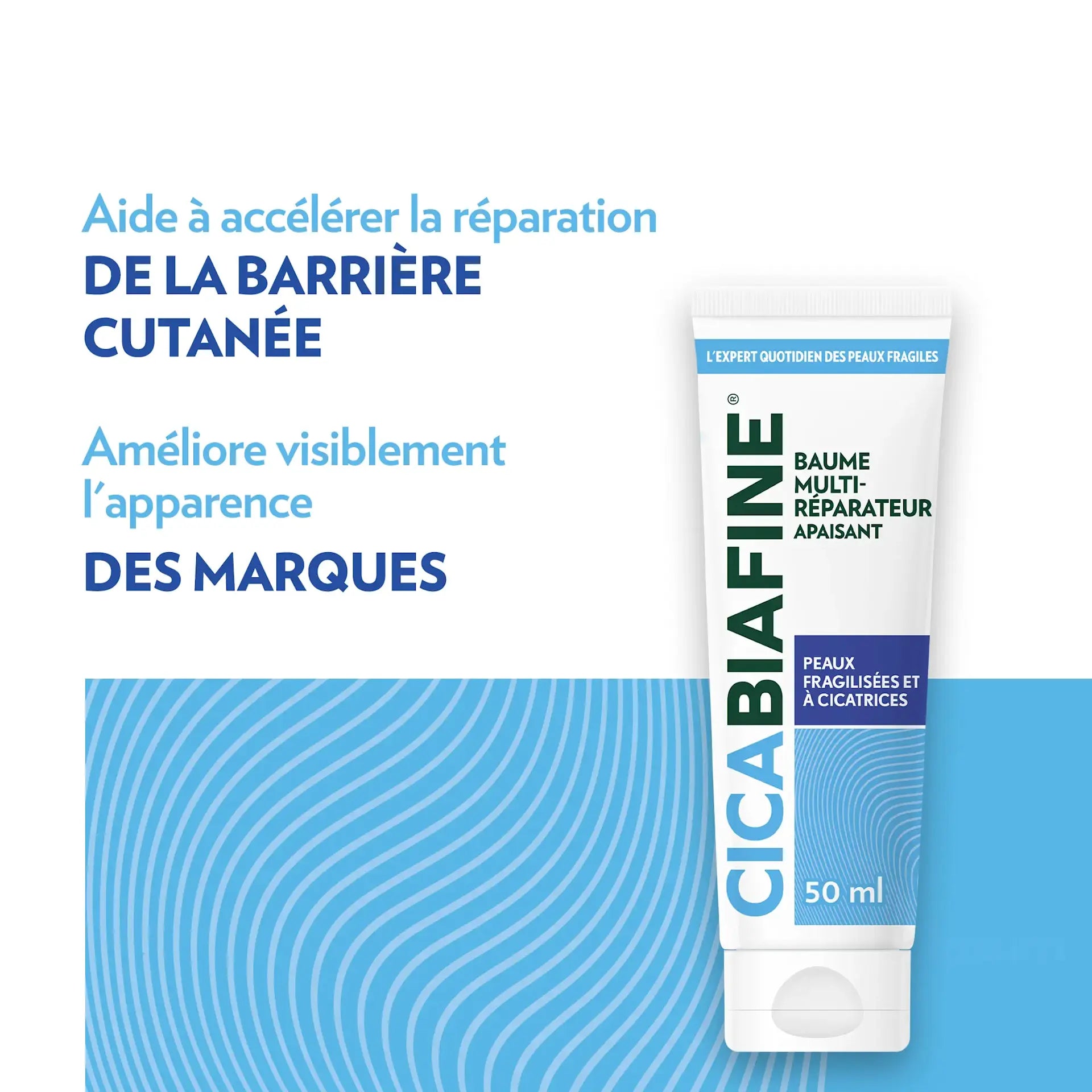 CICABIAFINE BAUME MULTI-RÉPARATEUR APAISANT POUR PEAUX FRAGILISÉES ET À CICATRICES