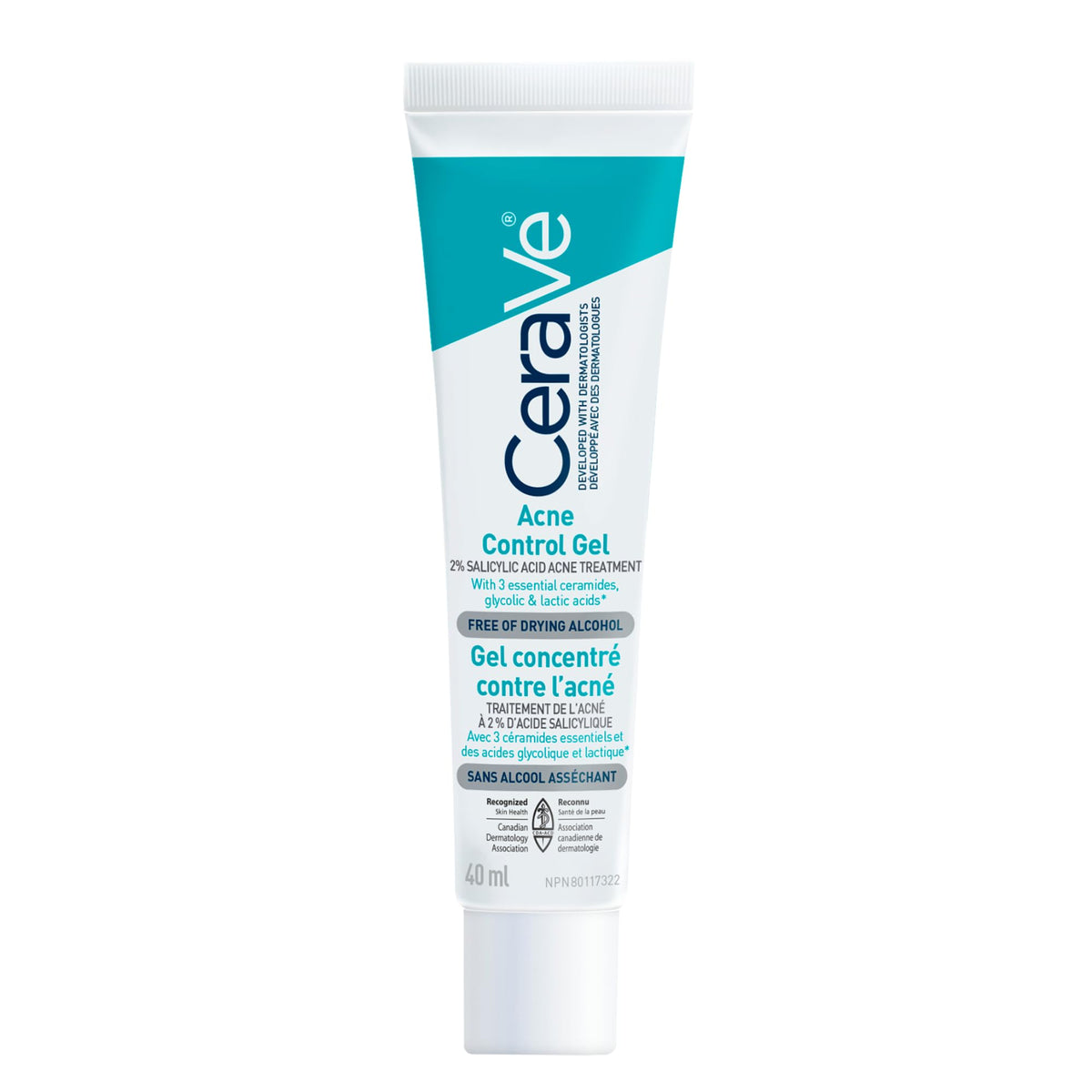 CERAVE ACNE CONTROL GEL 2% SALICYLIC ACID 40ML