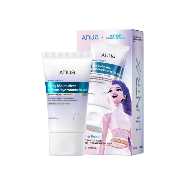 ANUA × KPOP DEMON HUNTERS BARRIER REBOOT DAILY MOISTURIZER FOR ALL SKIN TYPES 50ML