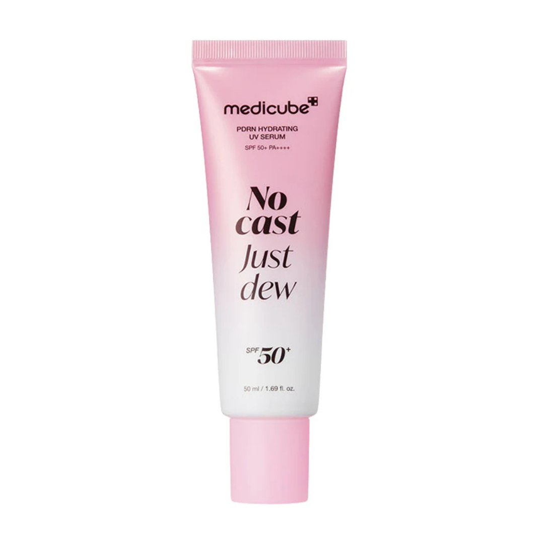 MEDICUBE PDRN HYDRATING UV SERUM SPF 50+ PA+++ (NO CAST JUST DEW) 50ML