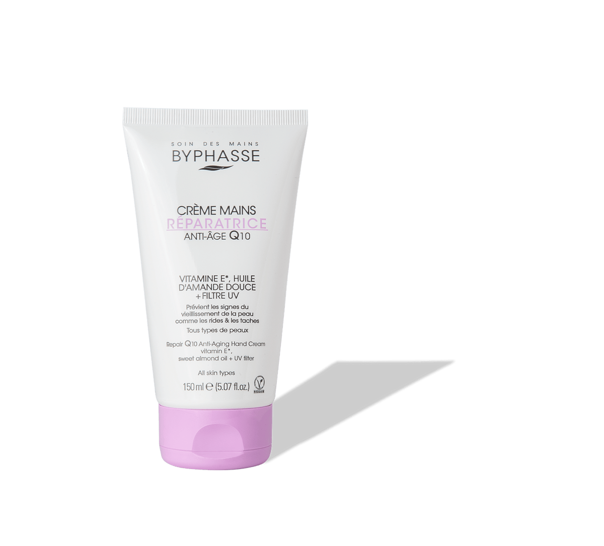 BYPHASSE CRÈME MAINS RÉPARATRICE ANTI-AGE Q10 150ML