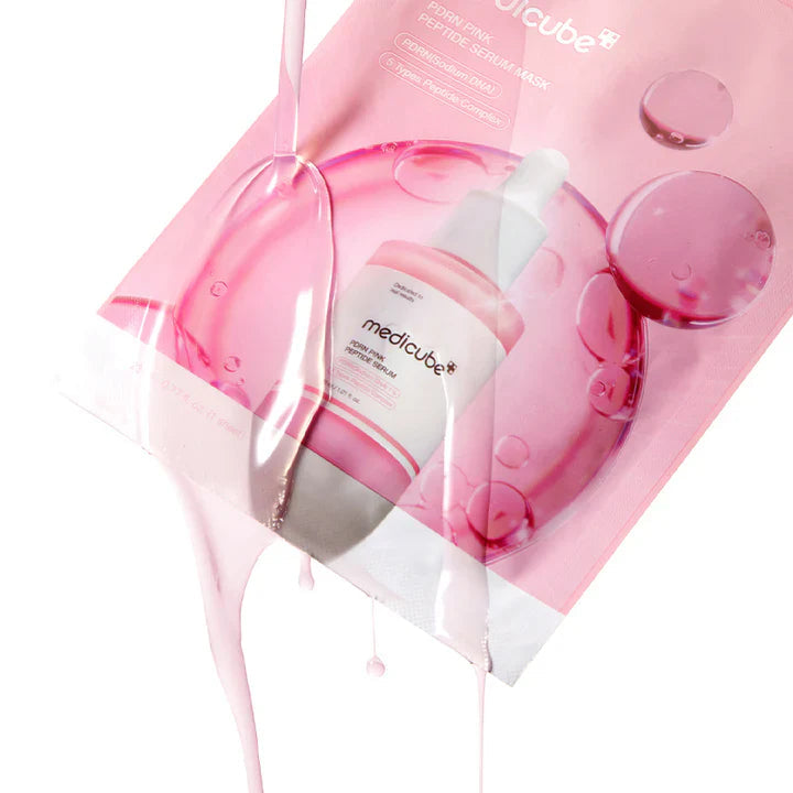 MEDICUBE PDRN PINK PEPTIDE SERUM MASK 23ML