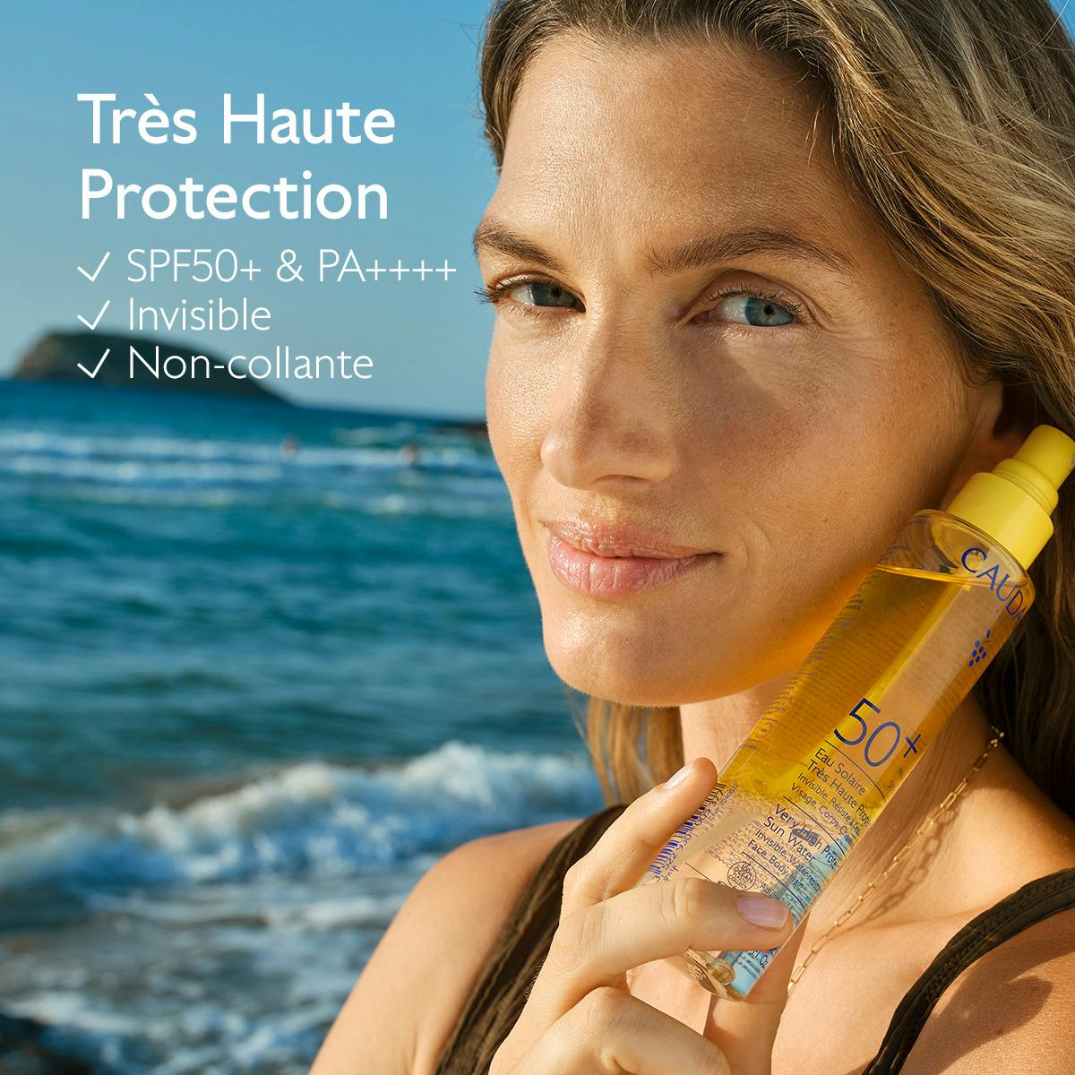 CAUDALIE EAU SOLAIRE TRÈS HAUTE PROTECTION SPF50+ 150ML