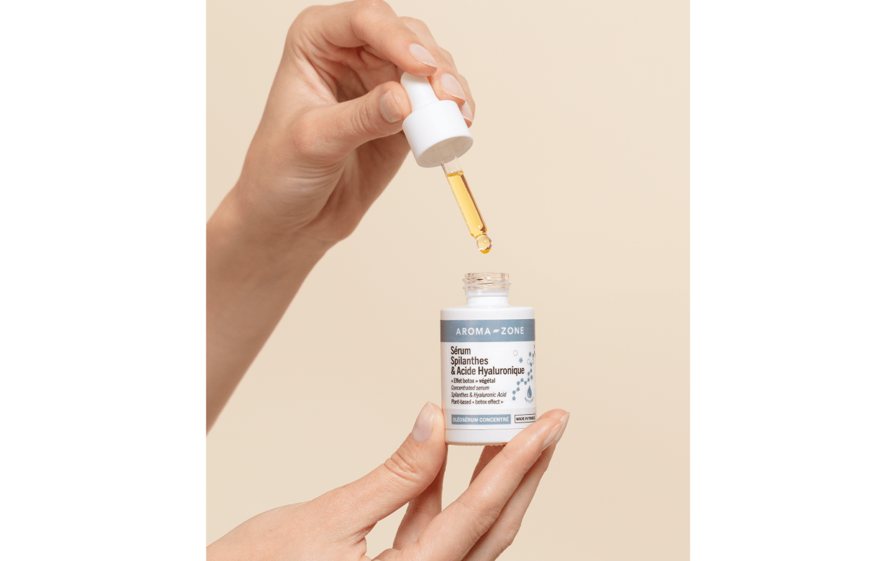 AROMA ZONE SÉRUM SPILANTHES & ACIDE HYALURONIQUE 30ML