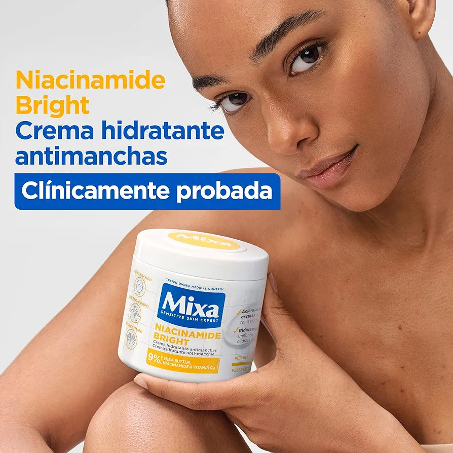 MIXA HYDRATING CREAM NIACINAMID BRIGHT 400ML