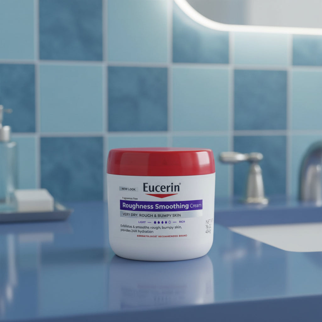 EUCERIN ROUGHNESS CREAM VERY DRY, ROUGH & BUMPY SKIN (NEW) 454G