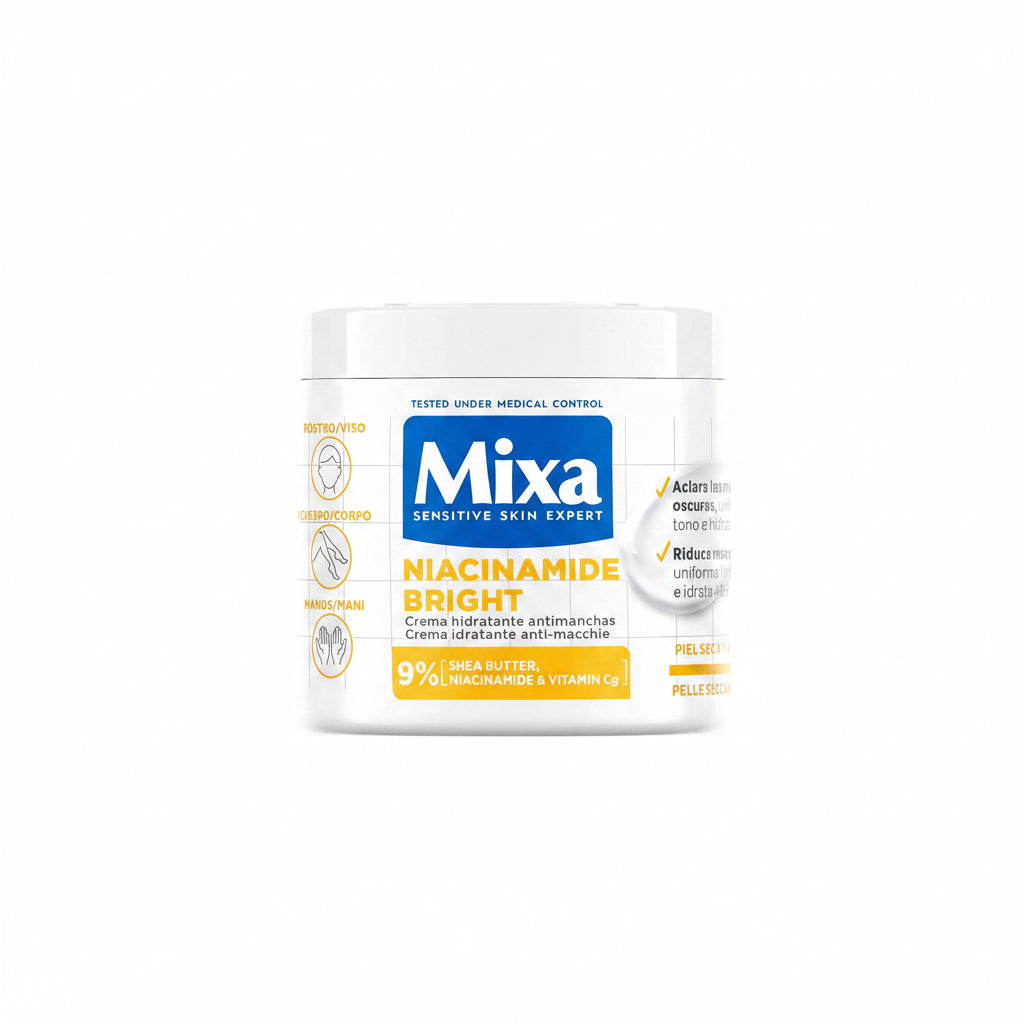MIXA HYDRATING CREAM NIACINAMID BRIGHT 400ML