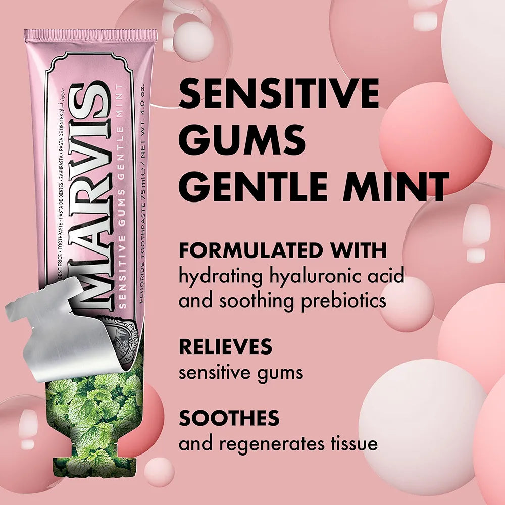MARVIS SENSITIVE GUMS GENTLE MINT 75ML