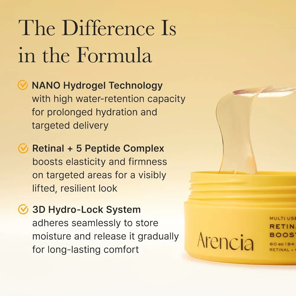 ARENCIA RETINAL BOOSTING EYE MASK ( RETINAL+ COLLAGEN ) 84g