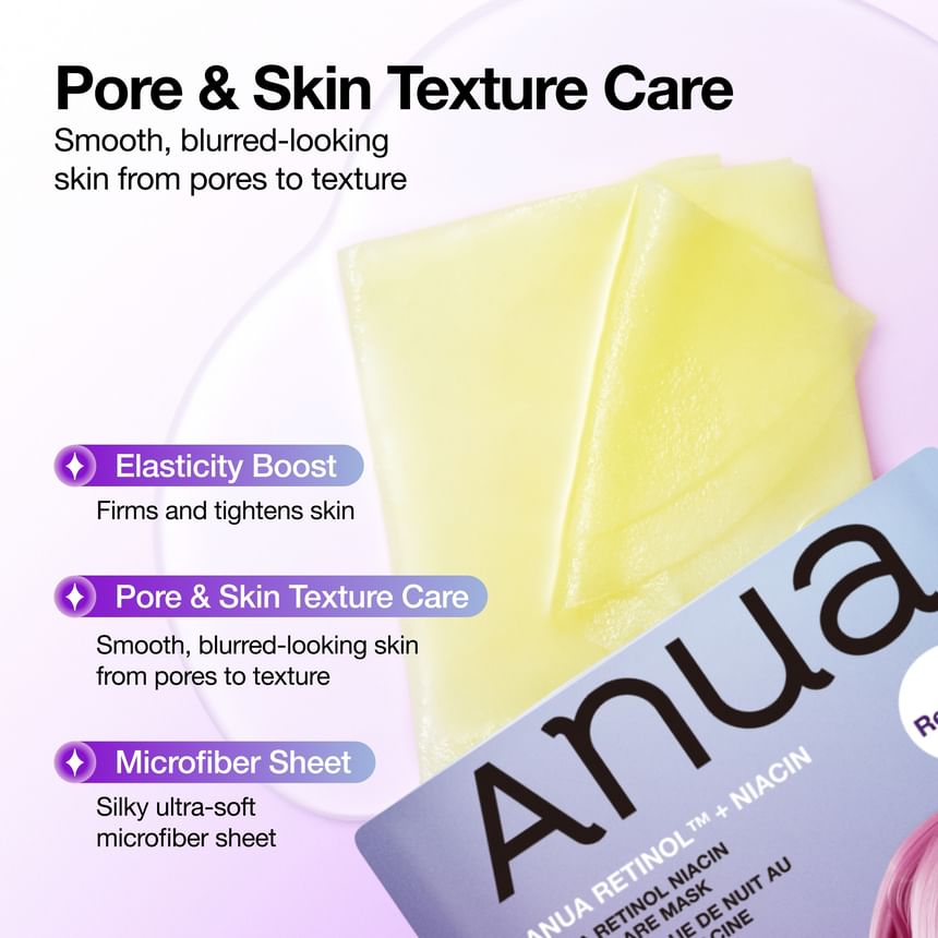 ANUA × KPOP DEMON HUNTERS RETINOL NIACIN NIGHT CARE MASK 24ML