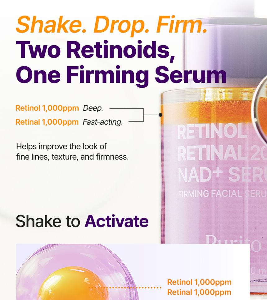 PURITO RETINAL RETINAL 2000 NAD+ SERUM 30ML
