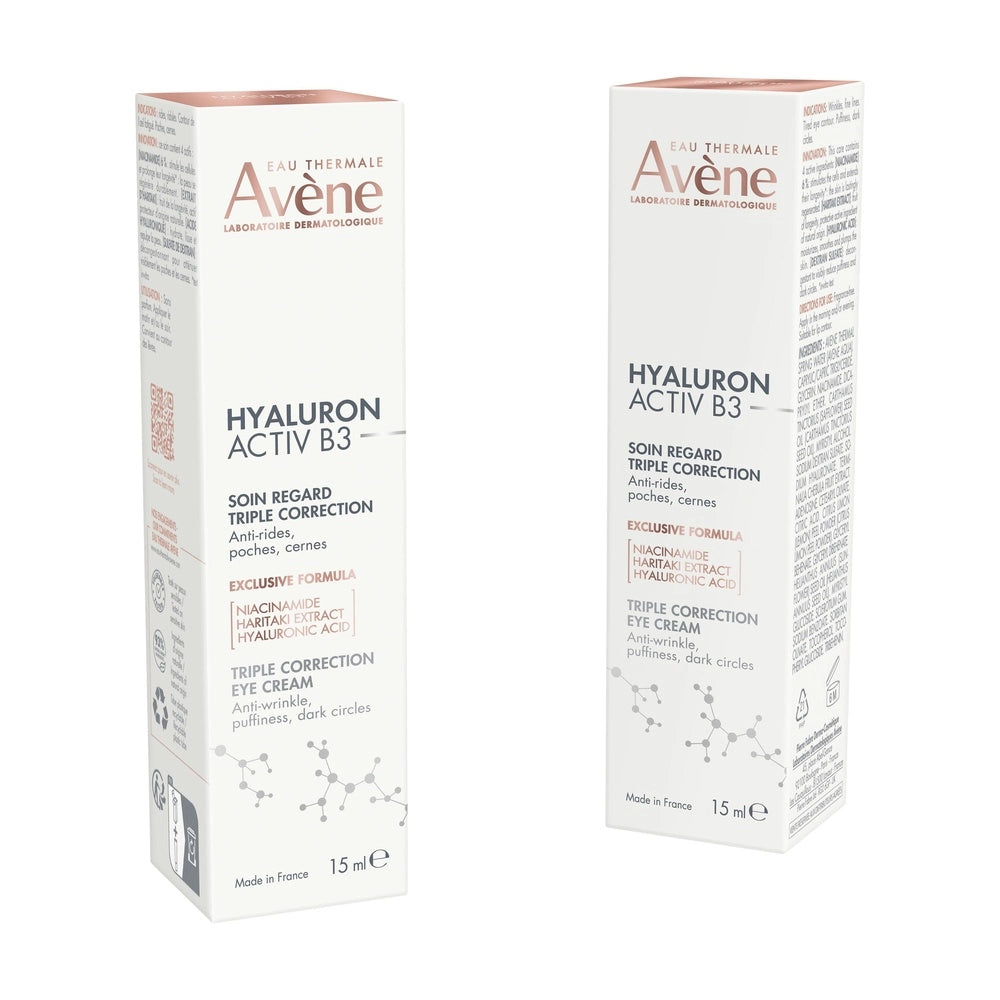 AVÈNE HYALURON ACTIVE B3 SOIN REGARD TRIPLE CORRECTION 15ML