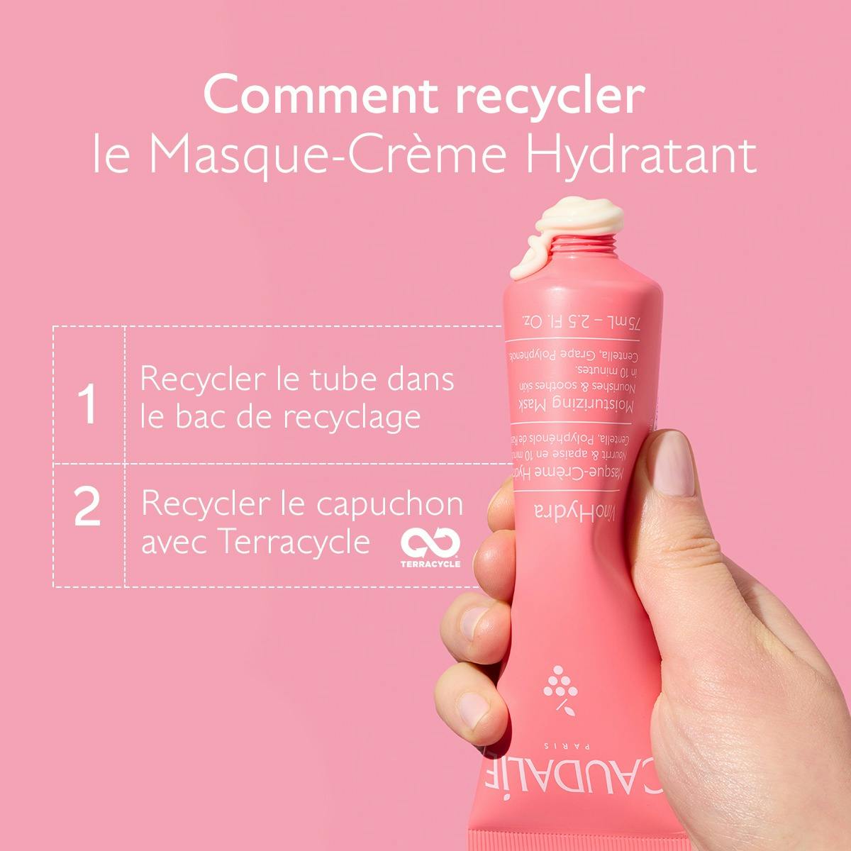 CAUDALIE VINOHYDRA MASQUE-CRÈME HYDRATANT 75ML