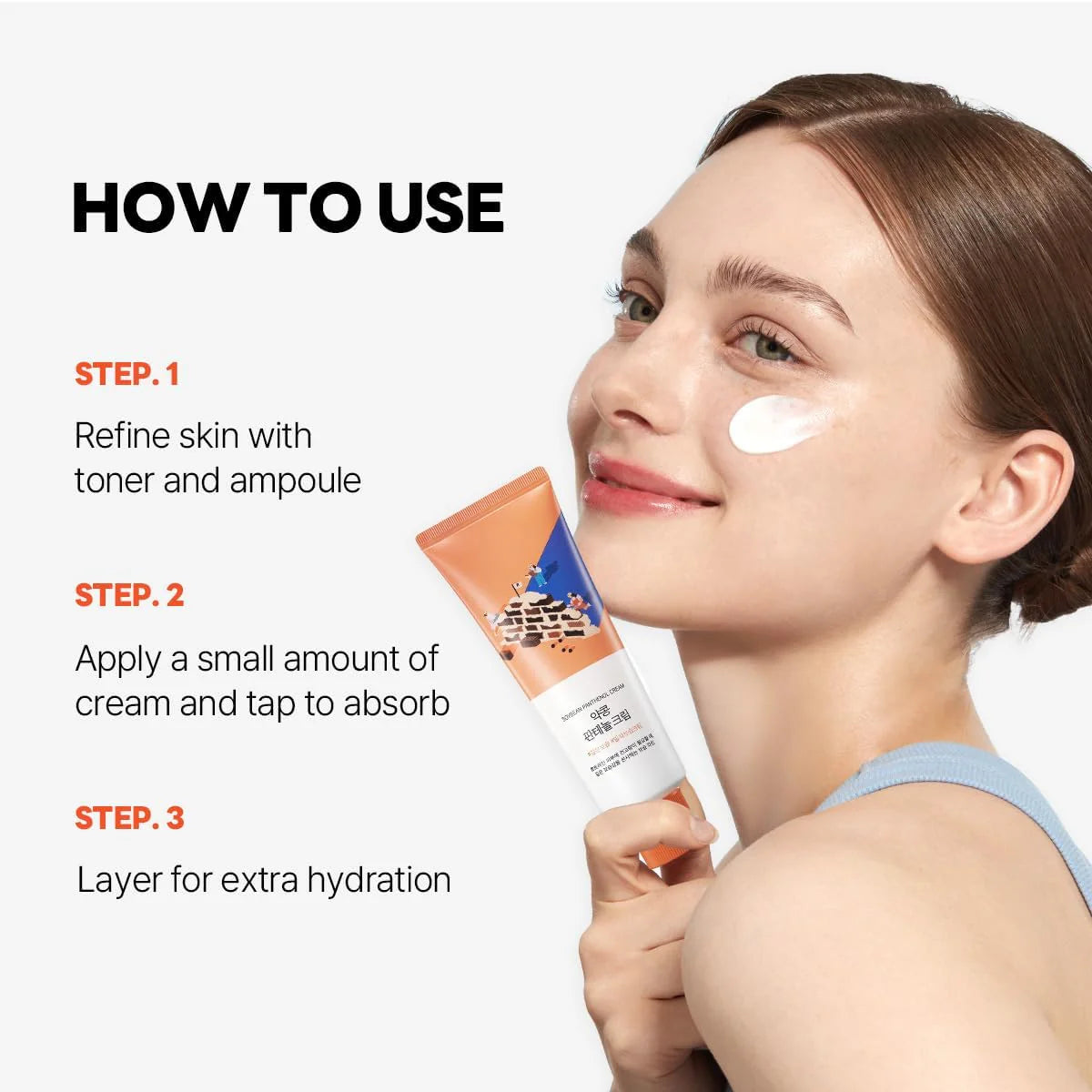 ROUND LAB SOYBEAN PANTHENOL CREAM 80ML