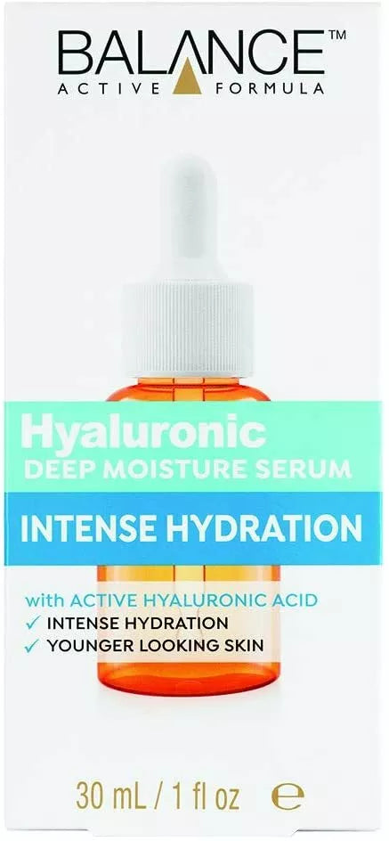 BALANCE ACTIVE FORMULA - HYALURONIC DEEP MOISTURE & INTENSE HYDRATION SERUM 30ML