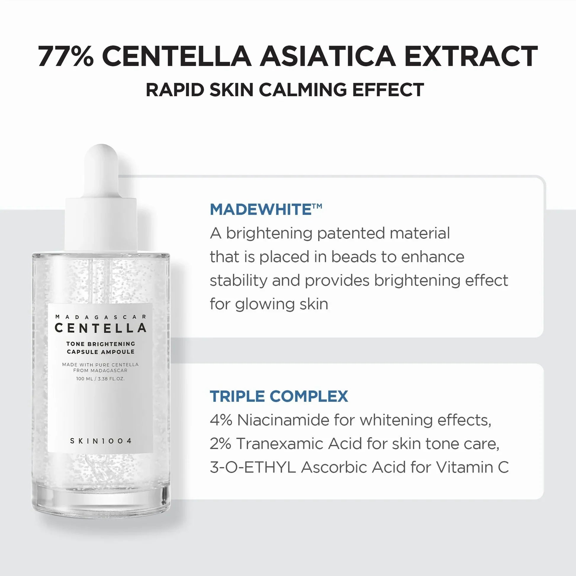 MADAGASCAR CENTELLA TONE BRIGHTENING CAPSULE AMPOULE