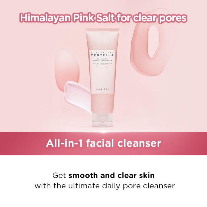 MADAGASCAR CENTELLA POREMIZING DEEP CLEANSING FOAM 125ML