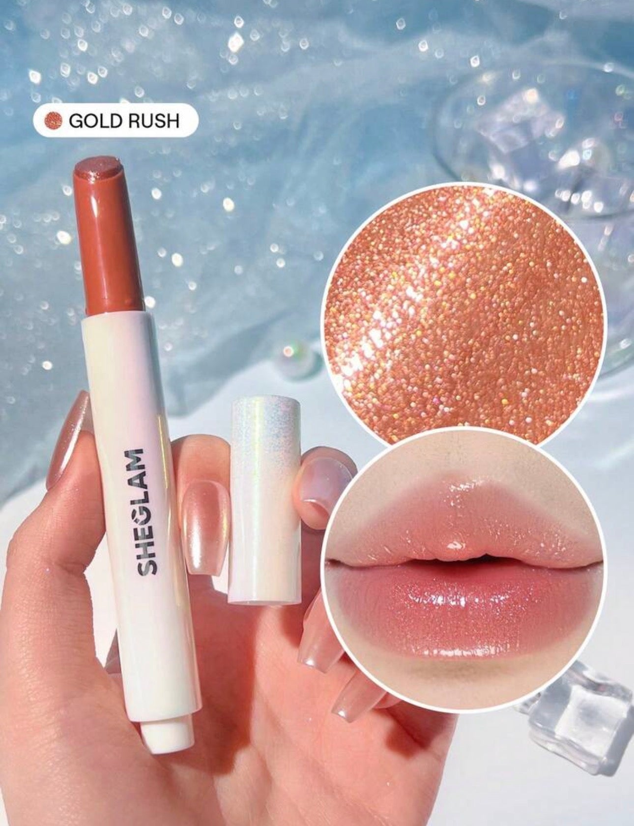 SHEGLAM SHIMMER LIP PLUMPER GOLD RUSH