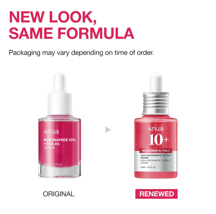 ANUA, NIACINAMIDE 10% + TXA 4% DARK SPOT CORRECTING SERUM 30ML