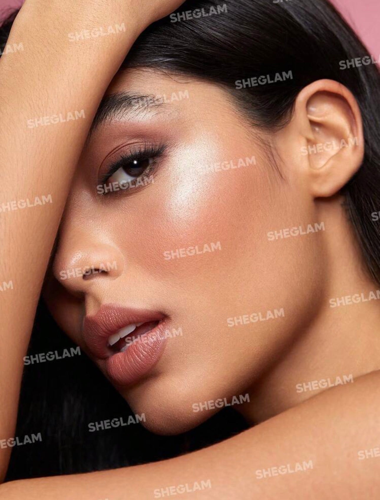 SHEGLAM DUO HIGHLIGHTER ET BLUSH COULEUR VIENNA