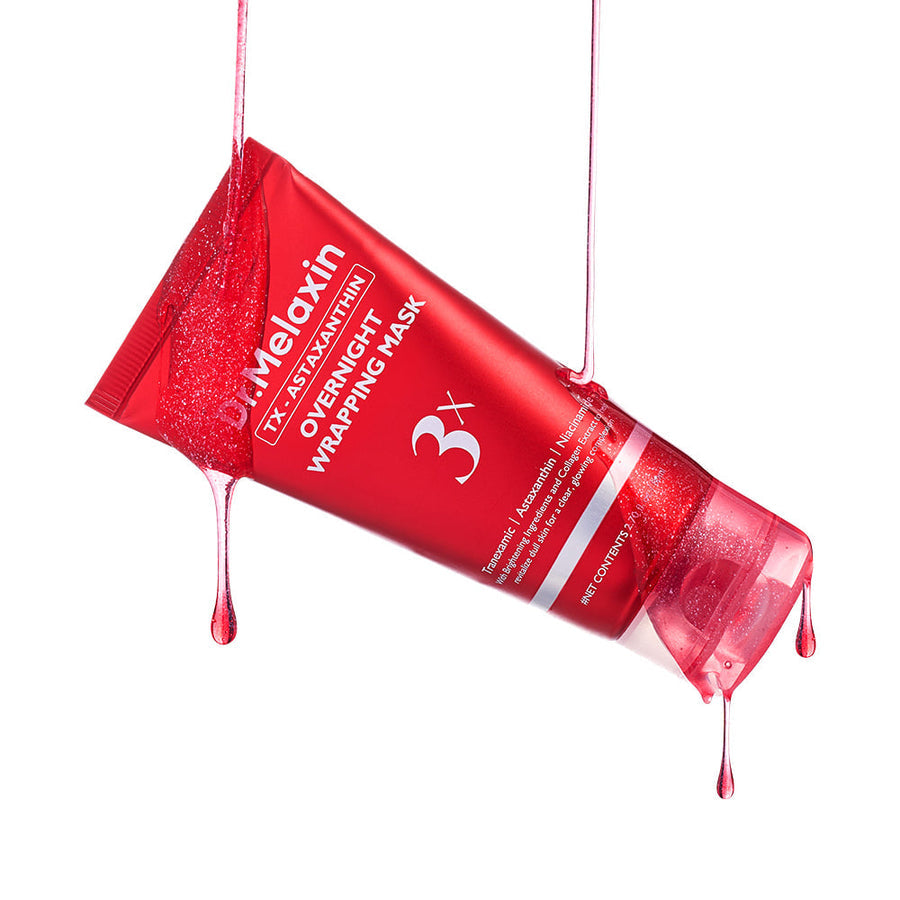 DR.MELAXIN TX- ASTAXANTHIN OVERNIGHT WRAPPING MASK 3x 80ML